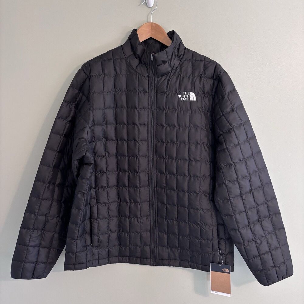 The North Face Men’s TNF Thermal Insulation Jacket Thermoball L Black NWT $210